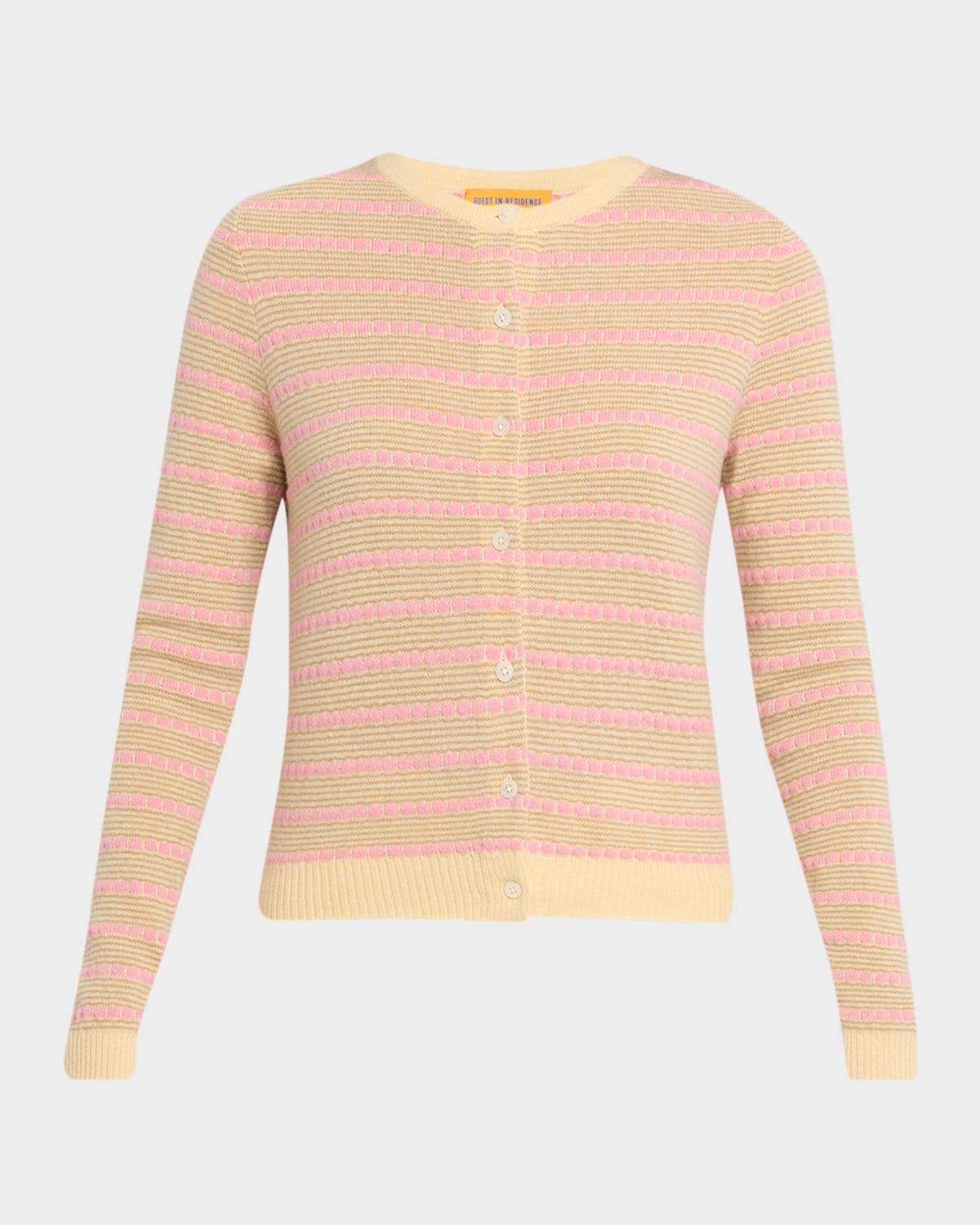 Guest in Residence Pebble Stripe Jane Cardigan