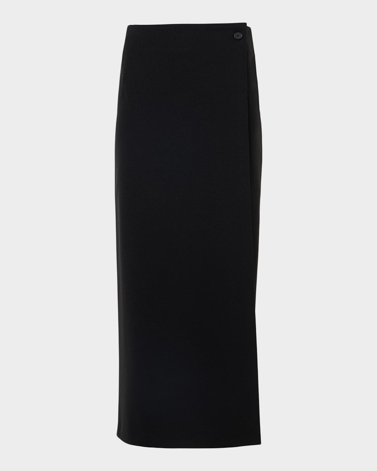 Akris punto Jersey Wrap Midi Skirt