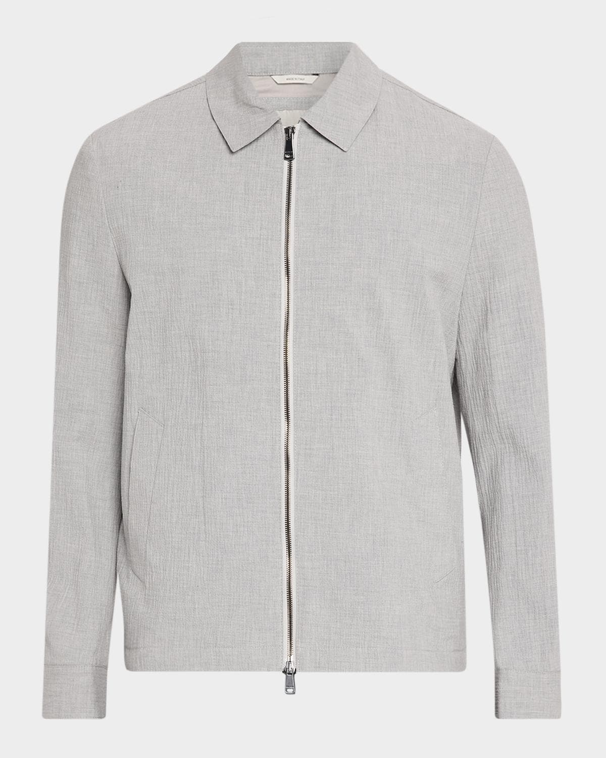 Bugatchi Men's Seersucker Blouson Jacket