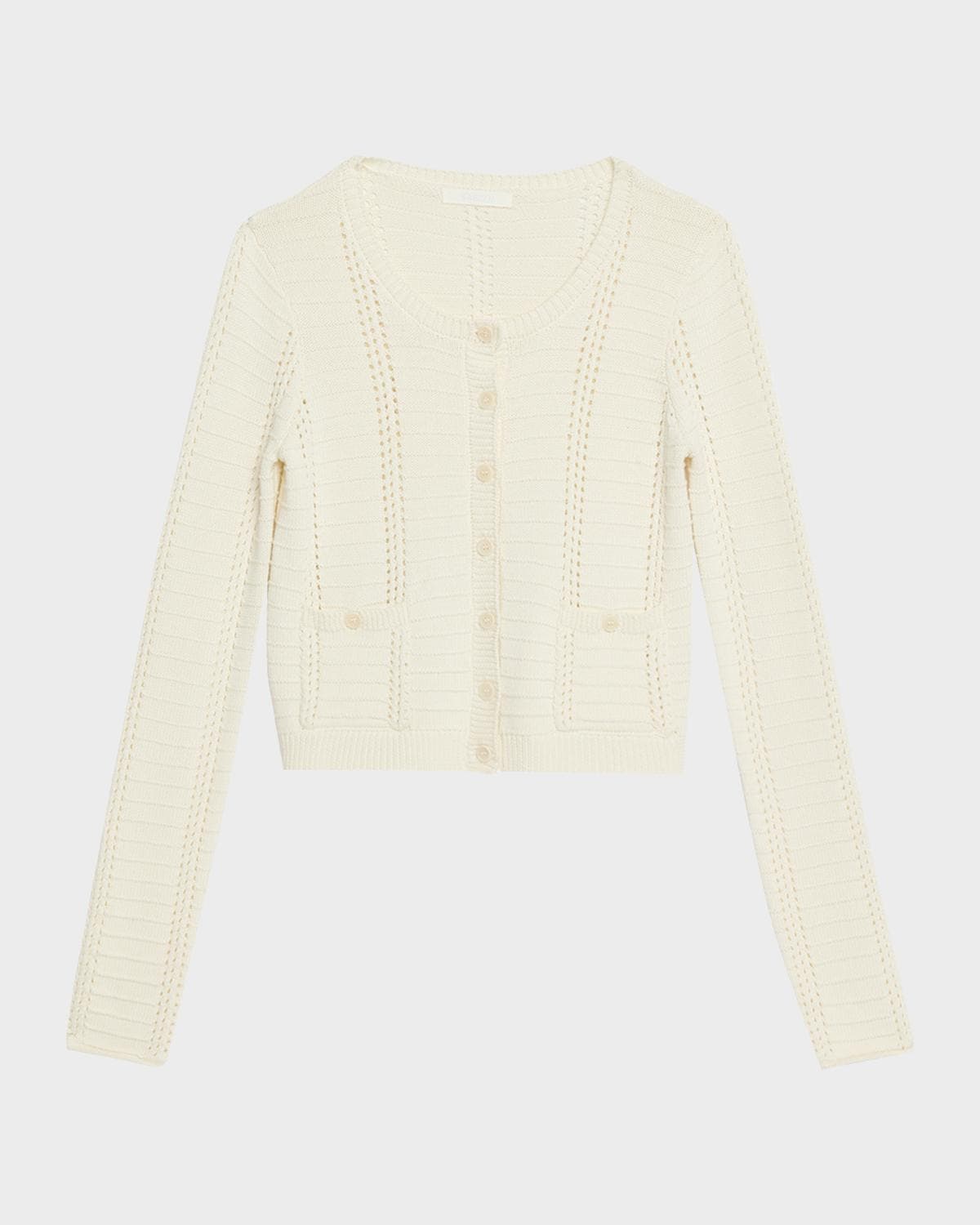 Sablyn Charlotte Slim Cashmere Cardigan
