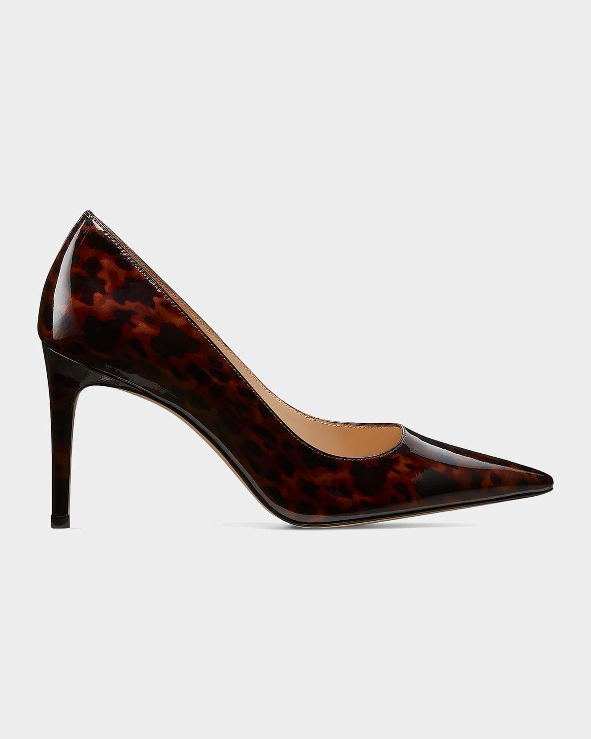 Stuart Weitzman 85mm Stuart Power Leather Pumps
