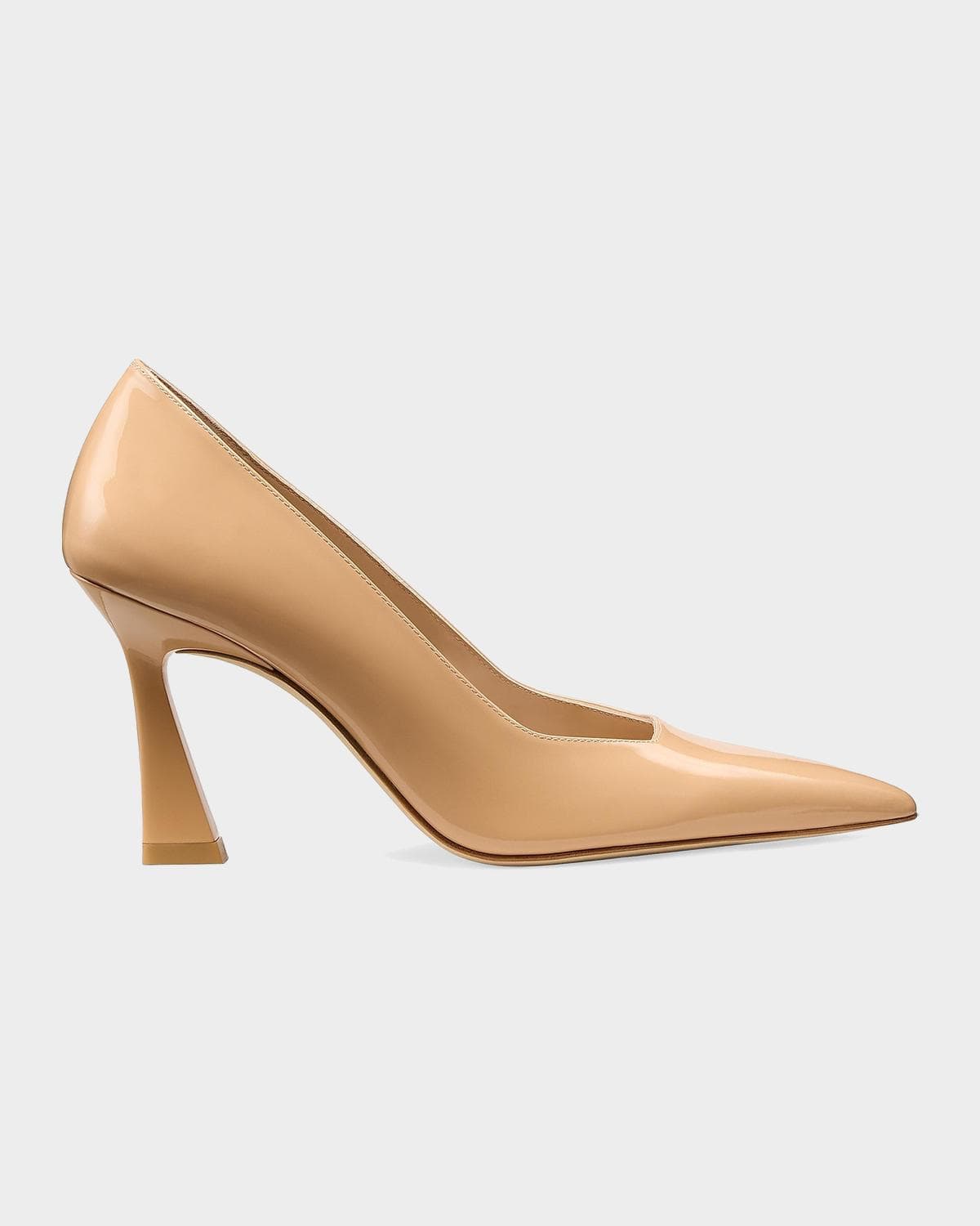 Stuart Weitzman 85mm Vinnie Patent Leather Pumps
