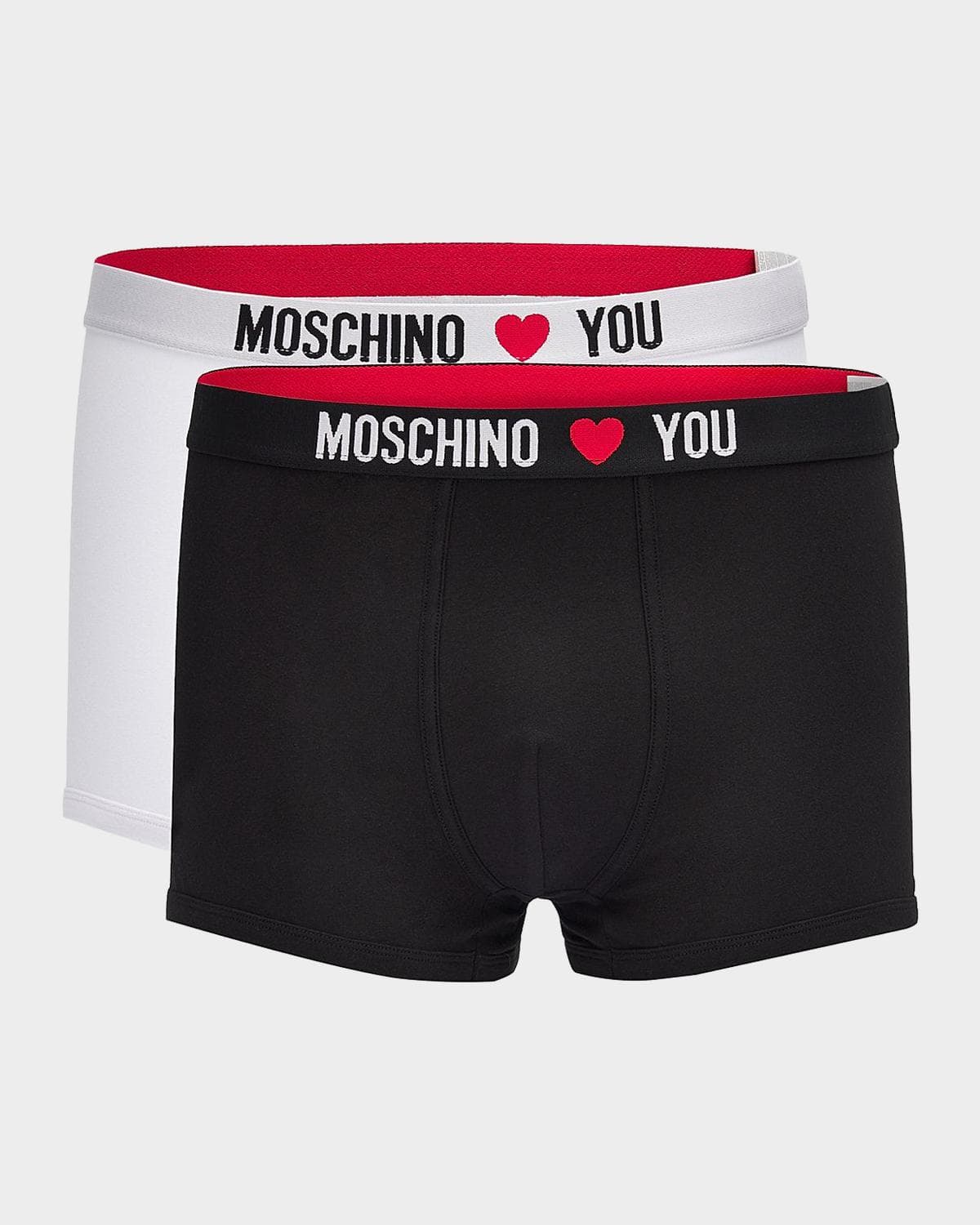 Moschino Men's My Valentine 2-Pack Boxer Briefs