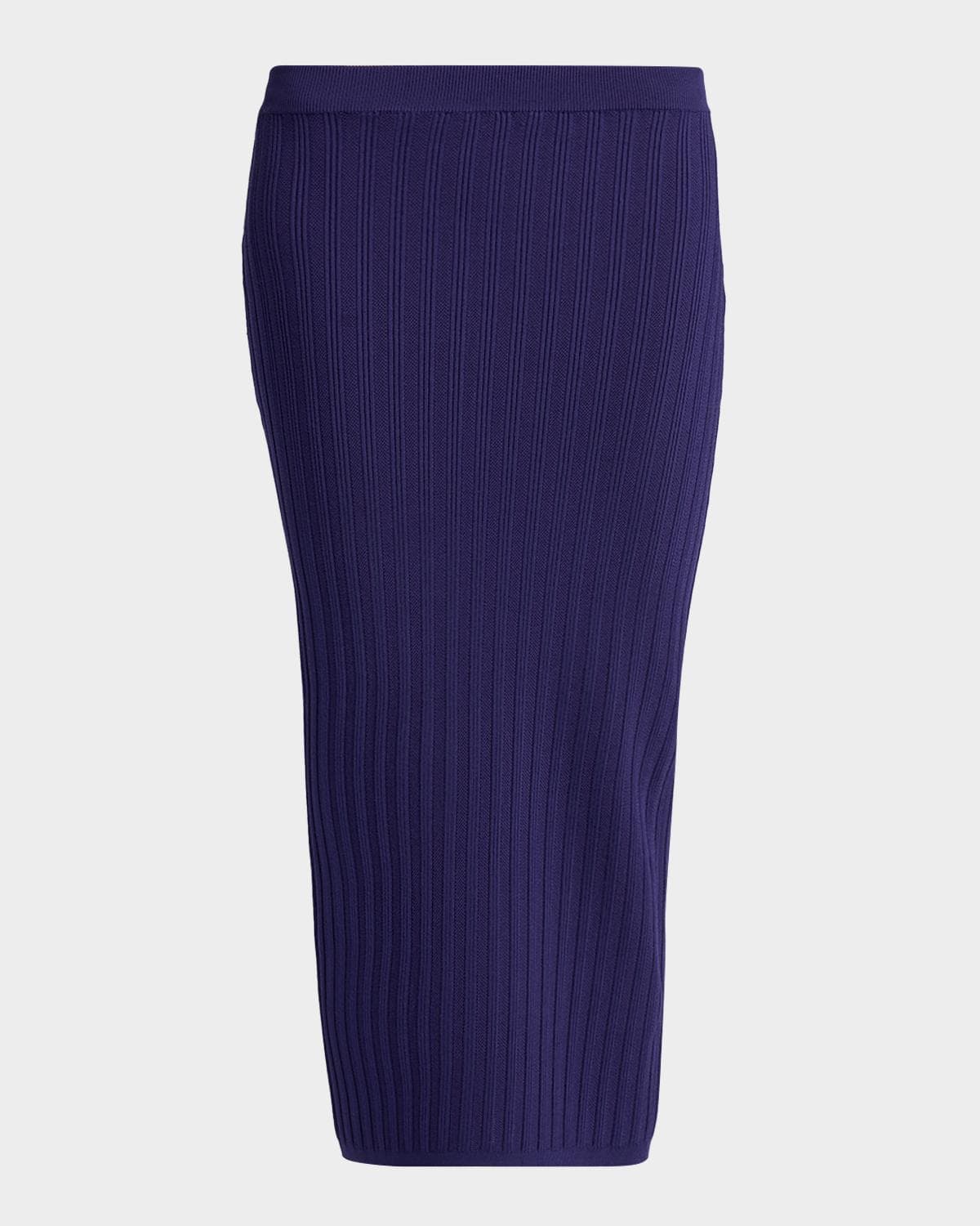 Versace Knit Mesh Midi Skirt