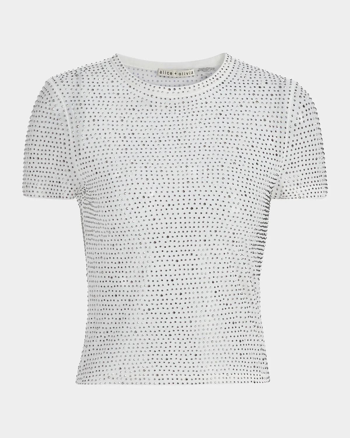 ALICE + OLIVIA Tess Crystal-Embellished T-Shirt