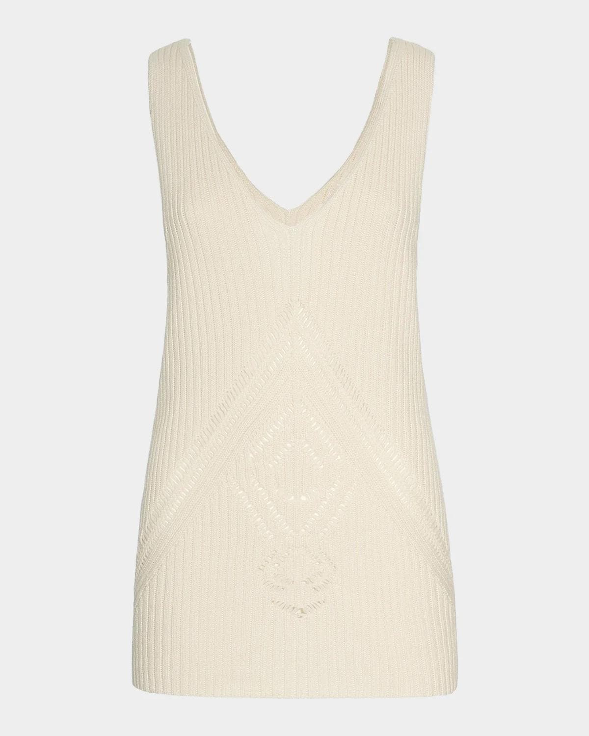 Malo V-Neck Cashmere Minidress