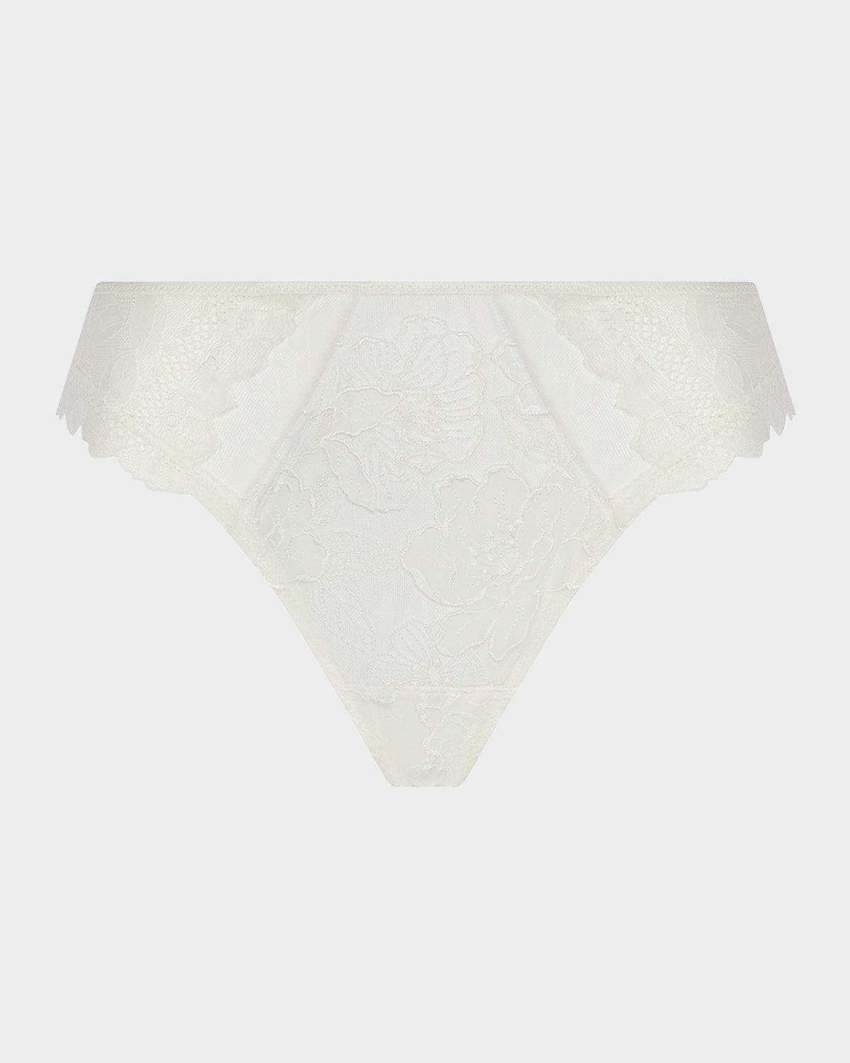 Lise Charmel Tulle & Jacquard Italian Briefs