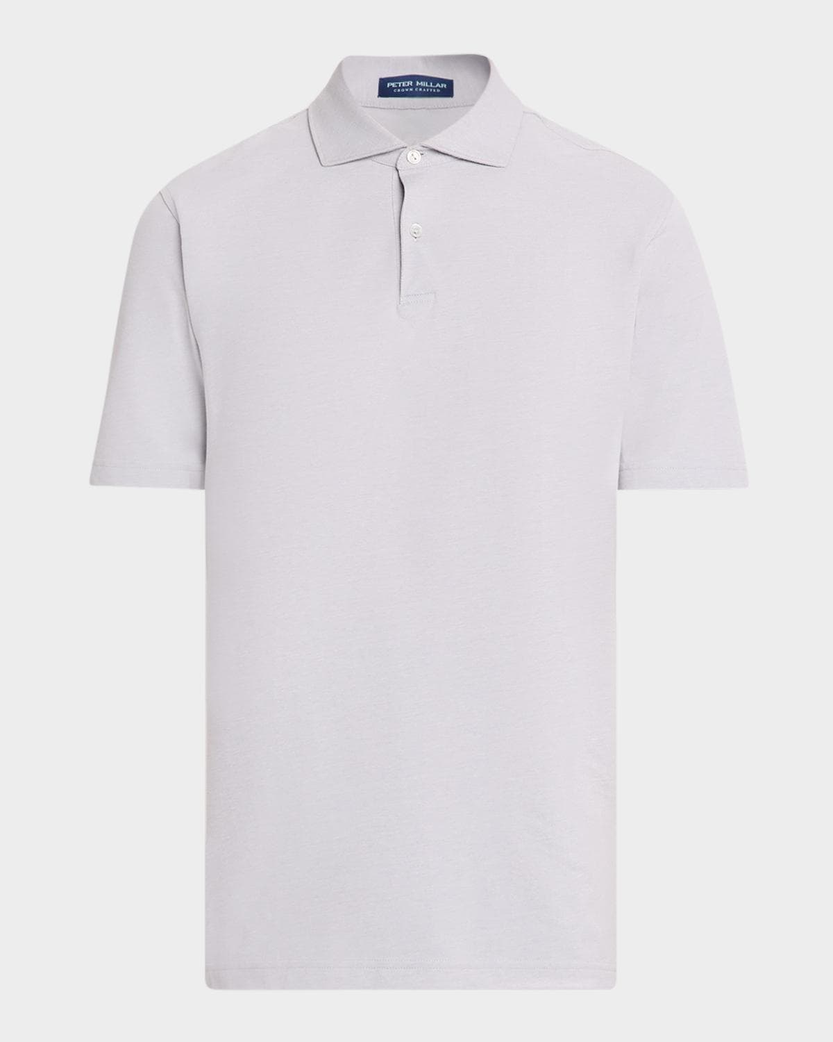 Peter Millar Men's Crown Crafted Albatross Cotton-Blend Pique Polo Shirt