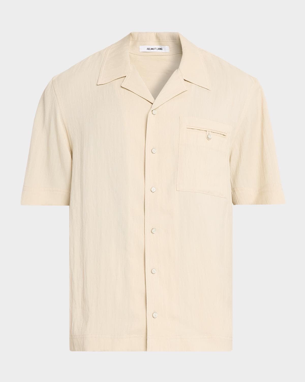 Helmut Lang Men's Relaxed-Fit Camp Collar Shirt
