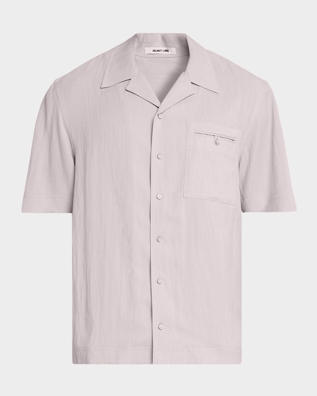 Helmut Lang Men's Relaxed-Fit Camp Collar Shirt