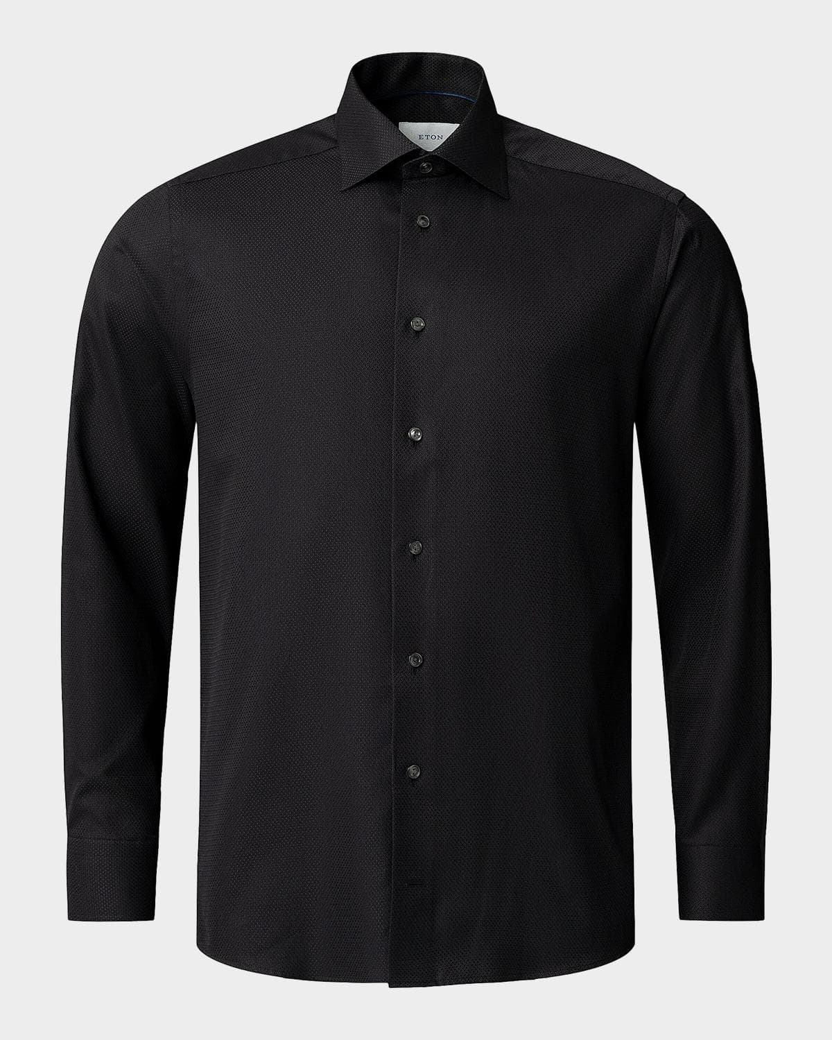Eton Men's Contemporary-Fit Cotton-Silk Shirt