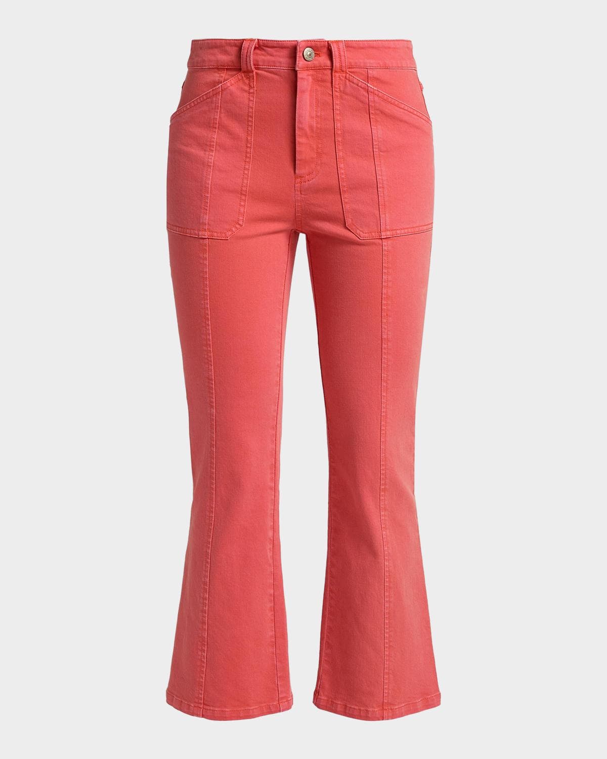 Cinq à Sept Wallace Bootcut Crop Jeans