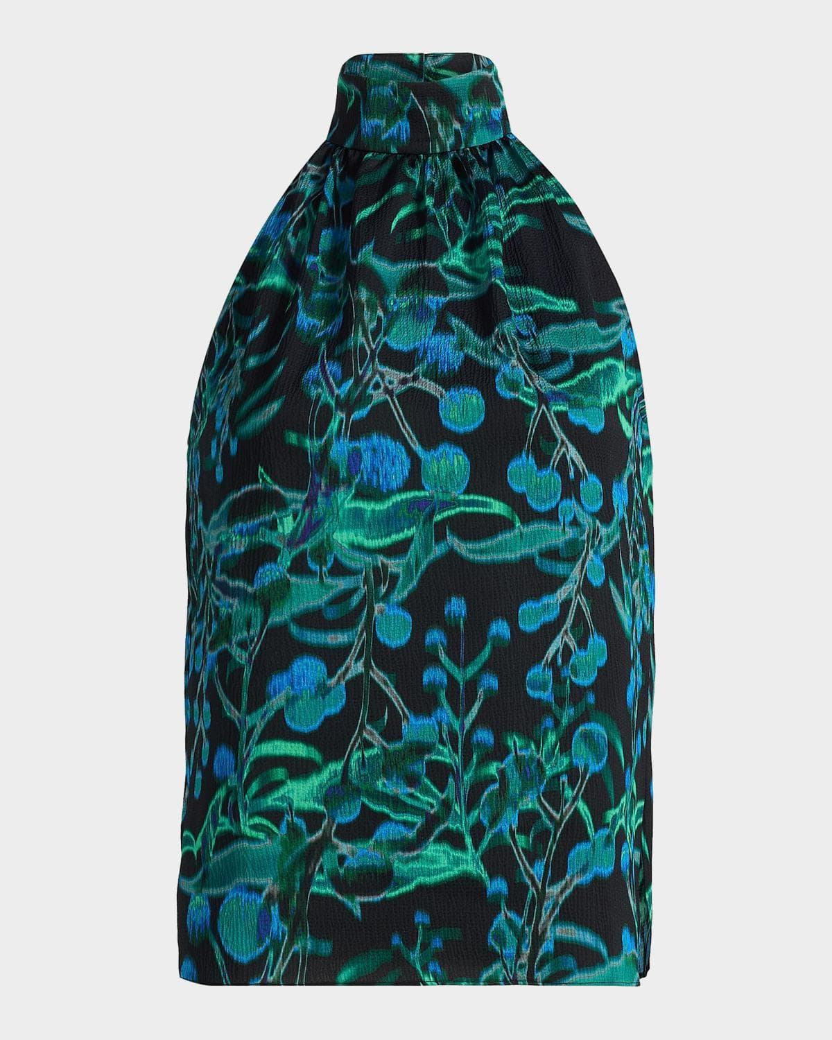 Ungaro Ace Printed Halter Blouse