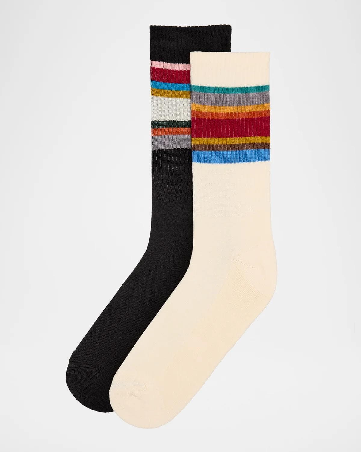 Paul Smith 2-Pack Signature Stripe Sporty Crew Socks