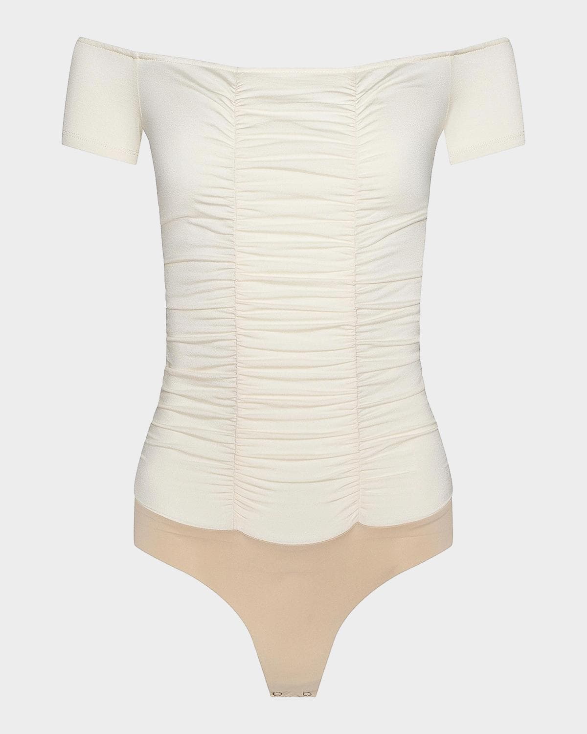 L 'AGENCE Baliegh Ruched Bodysuit