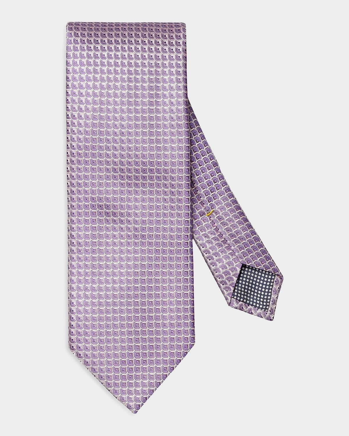 Eton Geometric Silk Tie