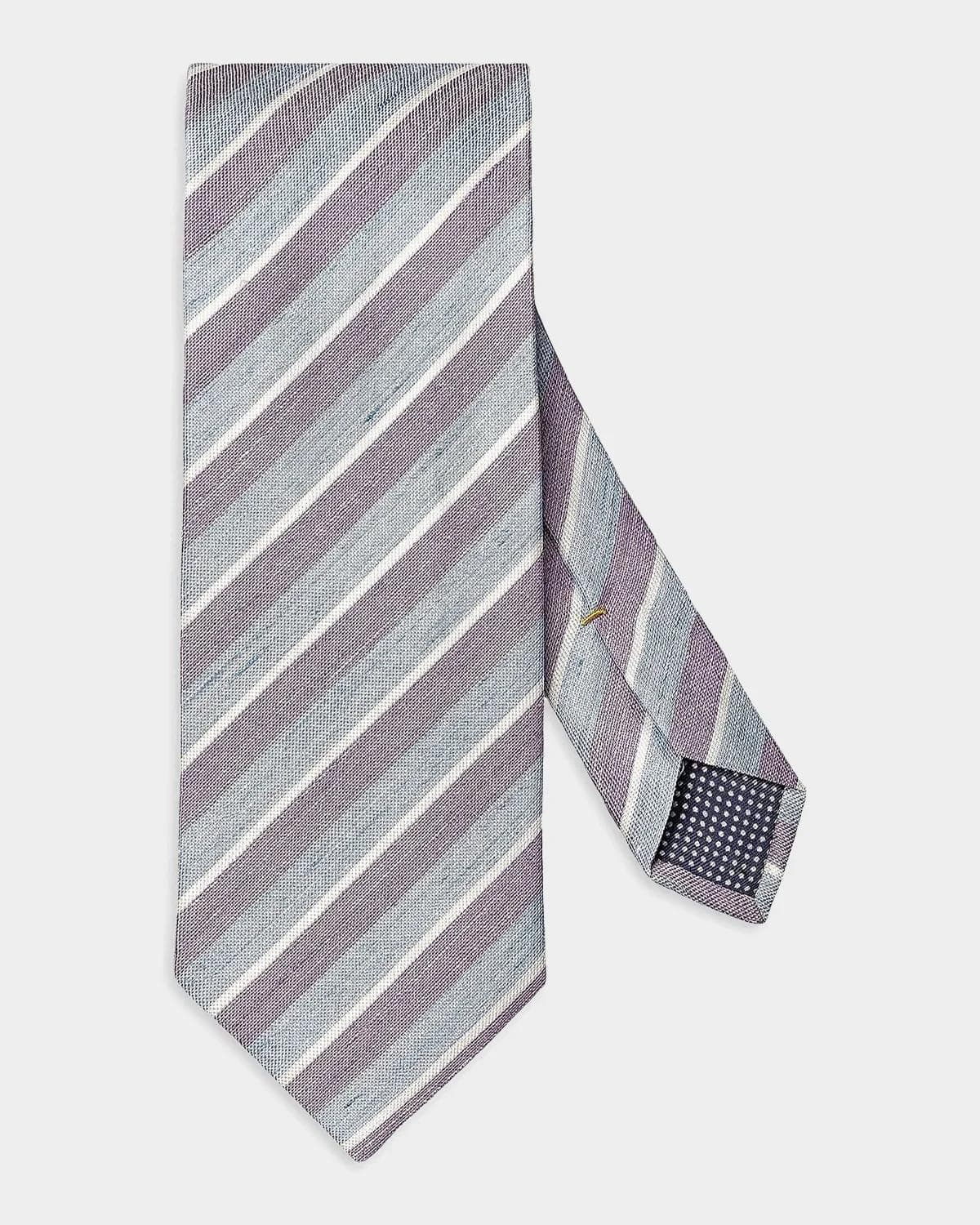 Eton Men's Striped Silk Tie