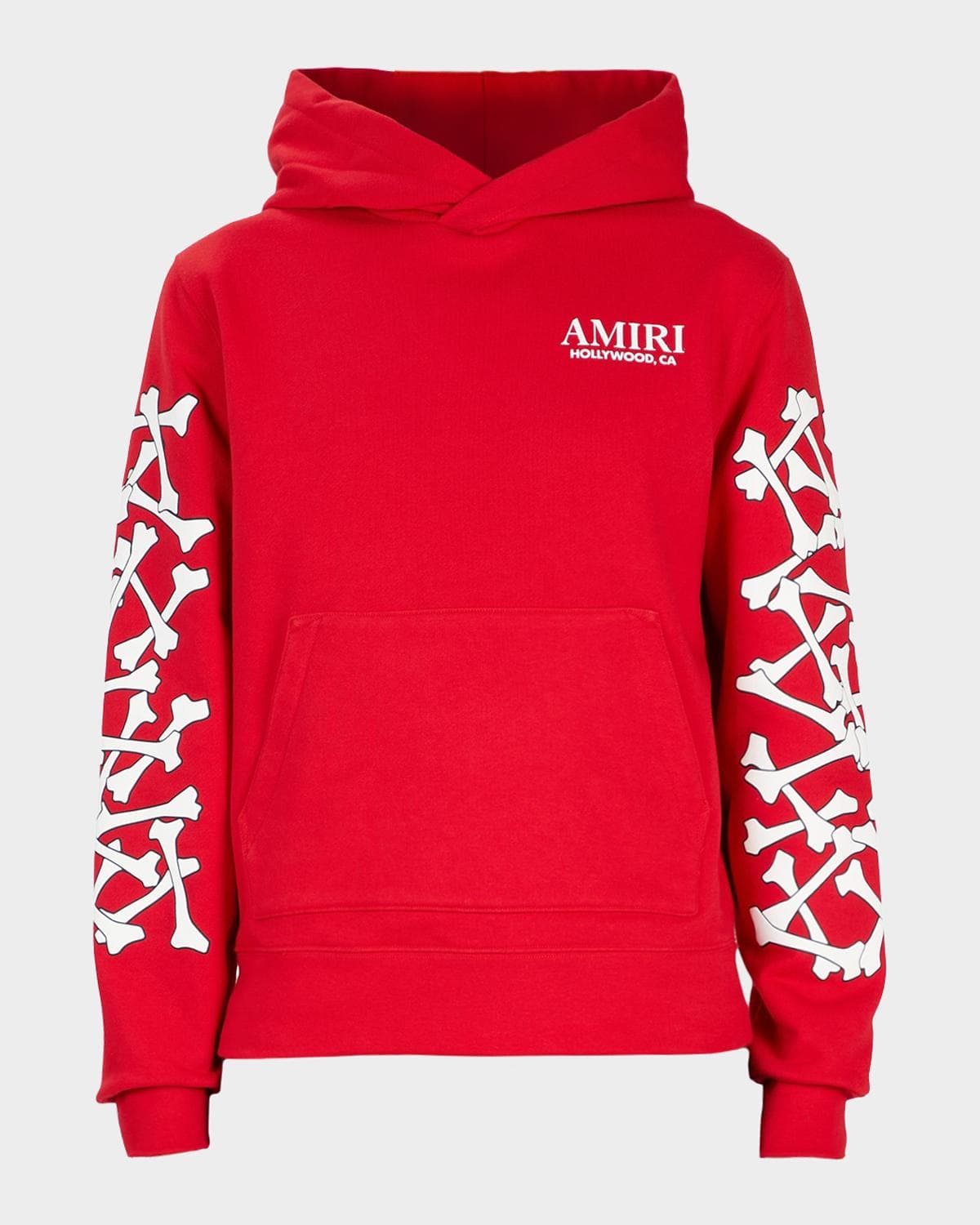Amiri Men's Stacked Bones Cotton Hoodie