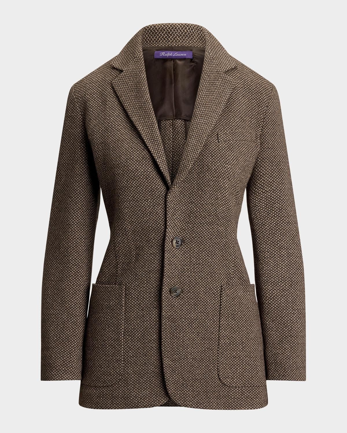Ralph Lauren Collection Hailey Broken-Twill Jersey Jacket