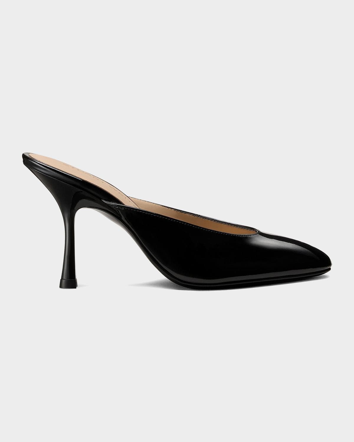 Stuart Weitzman 85mm Madison Patent Leather Mules · 8