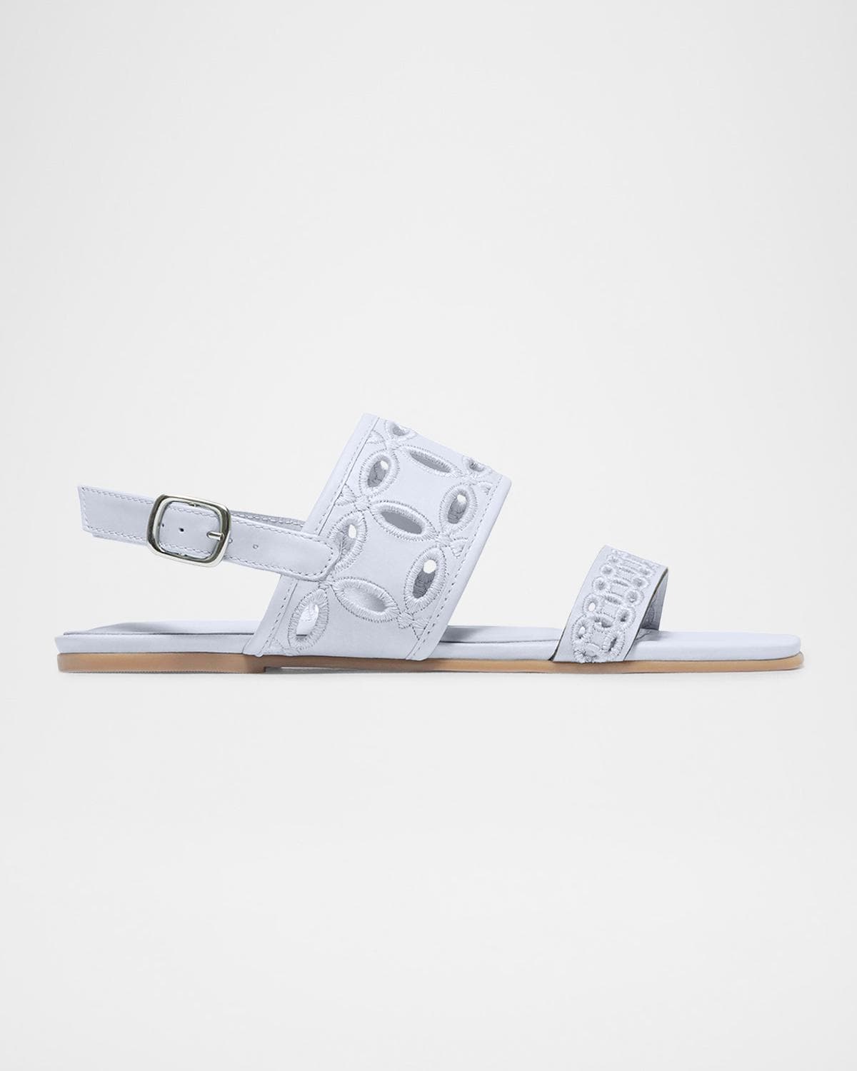 Bernardo Orla Cutout Leather Slingback Sandals