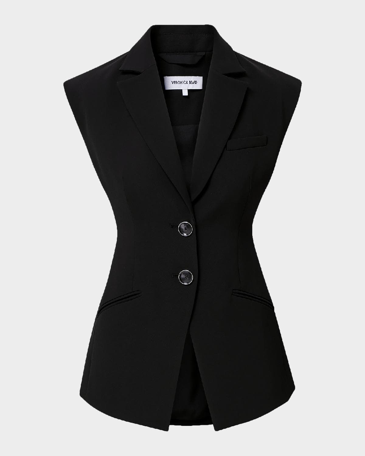Veronica Beard Sorenne Single-Breasted Vest