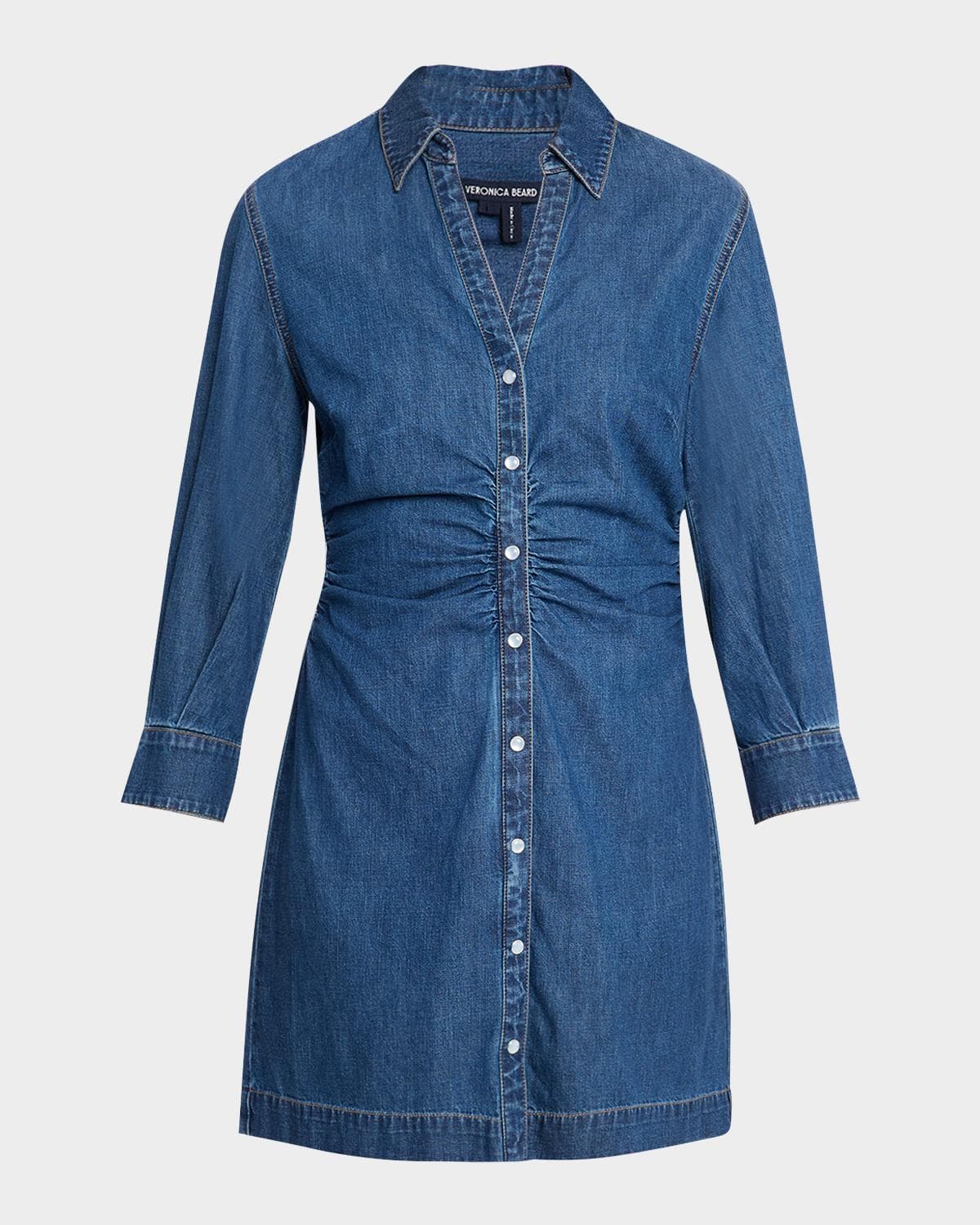 Veronica Beard Maura Denim Mini Dress