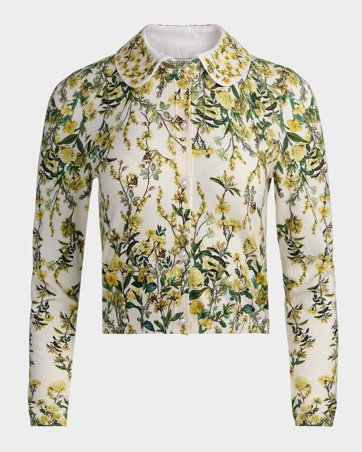 ALICE + OLIVIA Carson Printed Cardigan