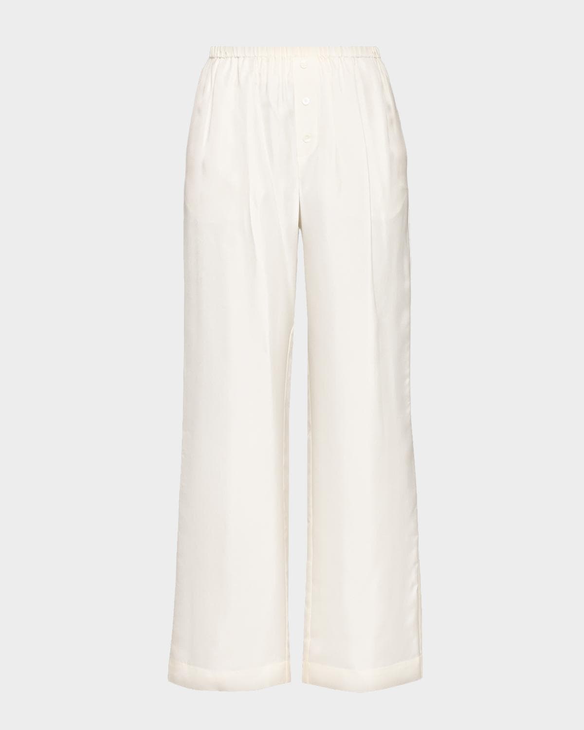 Róhe Silk Relaxed Trousers