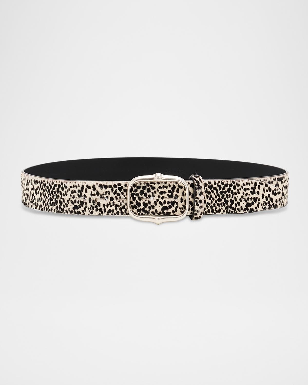 Isabel Marant Holis Pony Hair Leather Belt