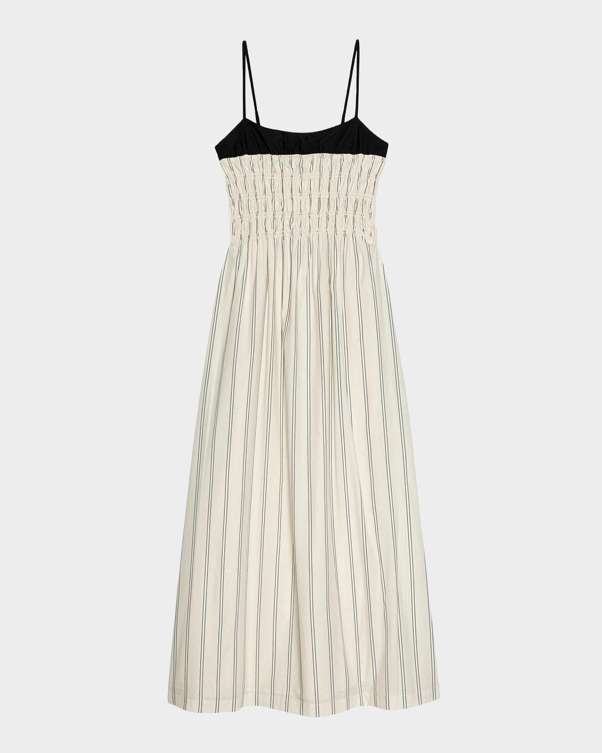 Rails Primrose Pinstripe Cotton Poplin Midi Dress