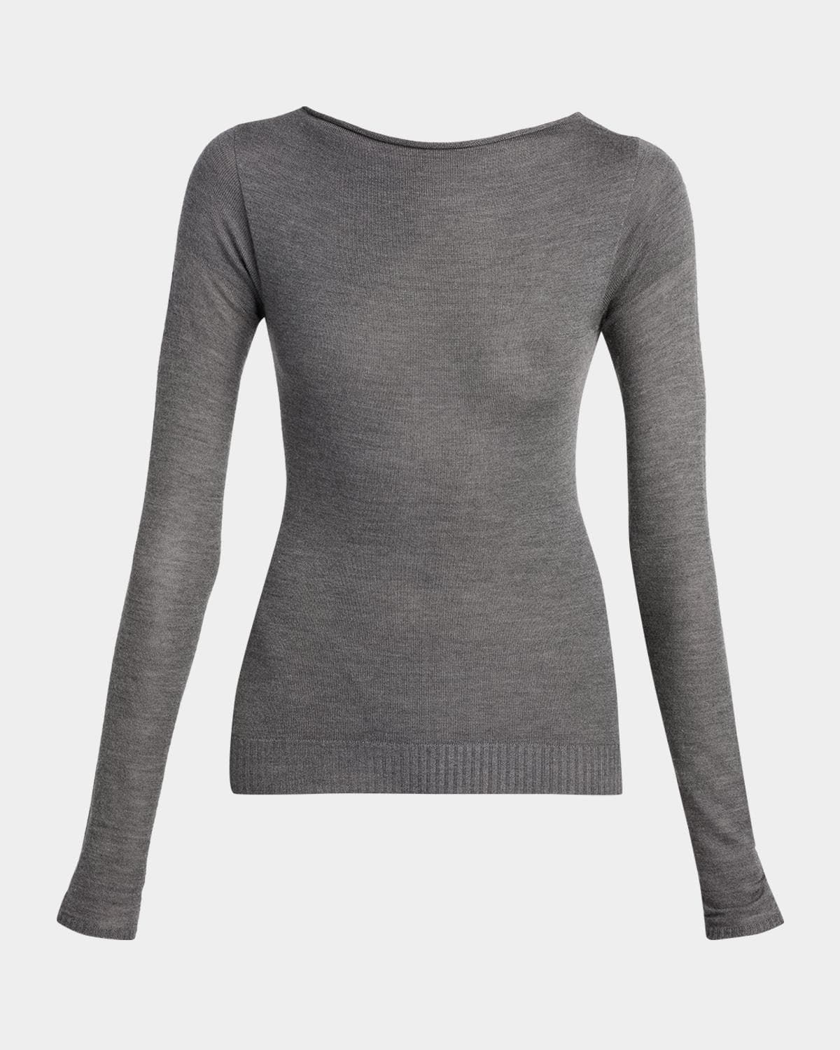 Giorgio Armani Cashmere Semi-Sheer Sweater