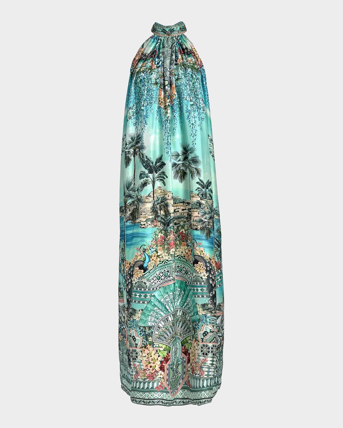 Camilla Balearic Halter Maxi Dress