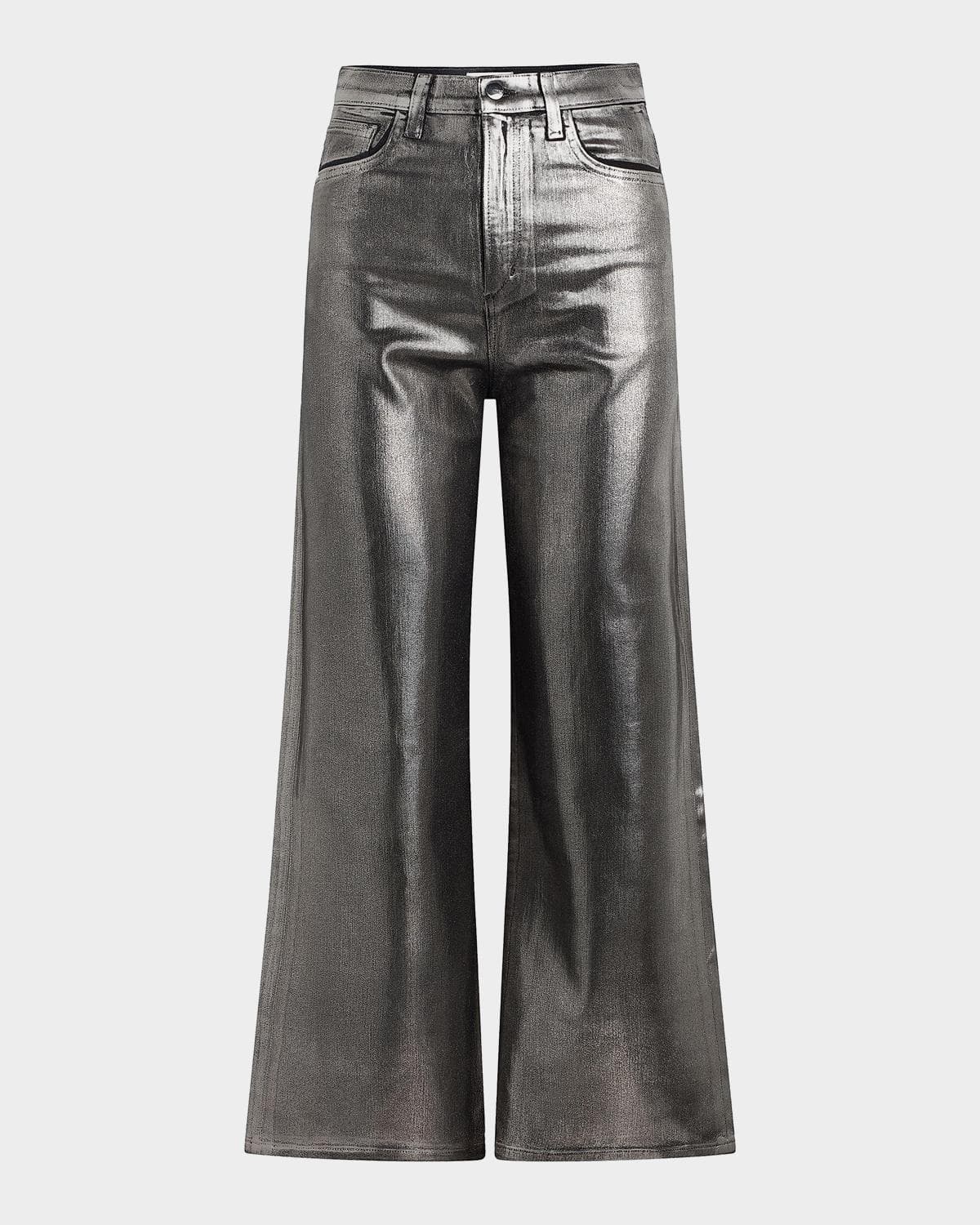 Joe's Jeans The Mia Foiled Wide-Leg Ankle Jeans · 23 (00)