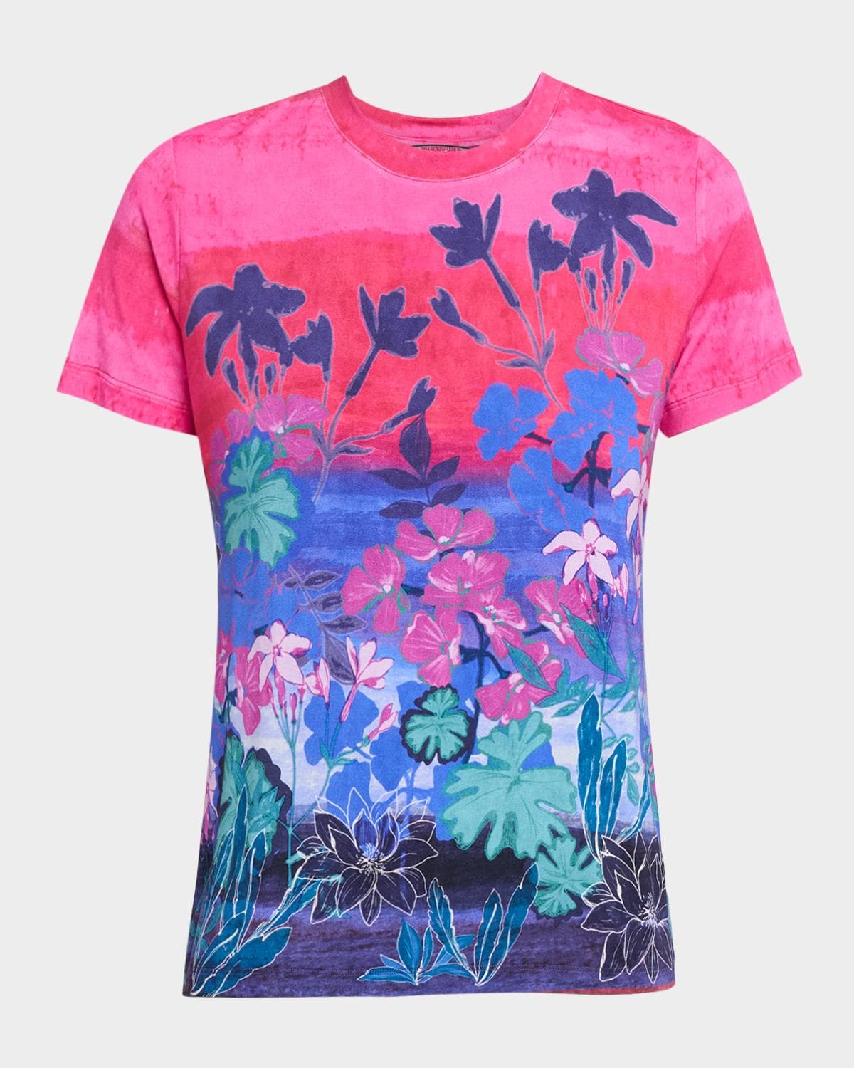 Johnny Was The Janie Favorite Ombre Floral Tee · X-SMALL