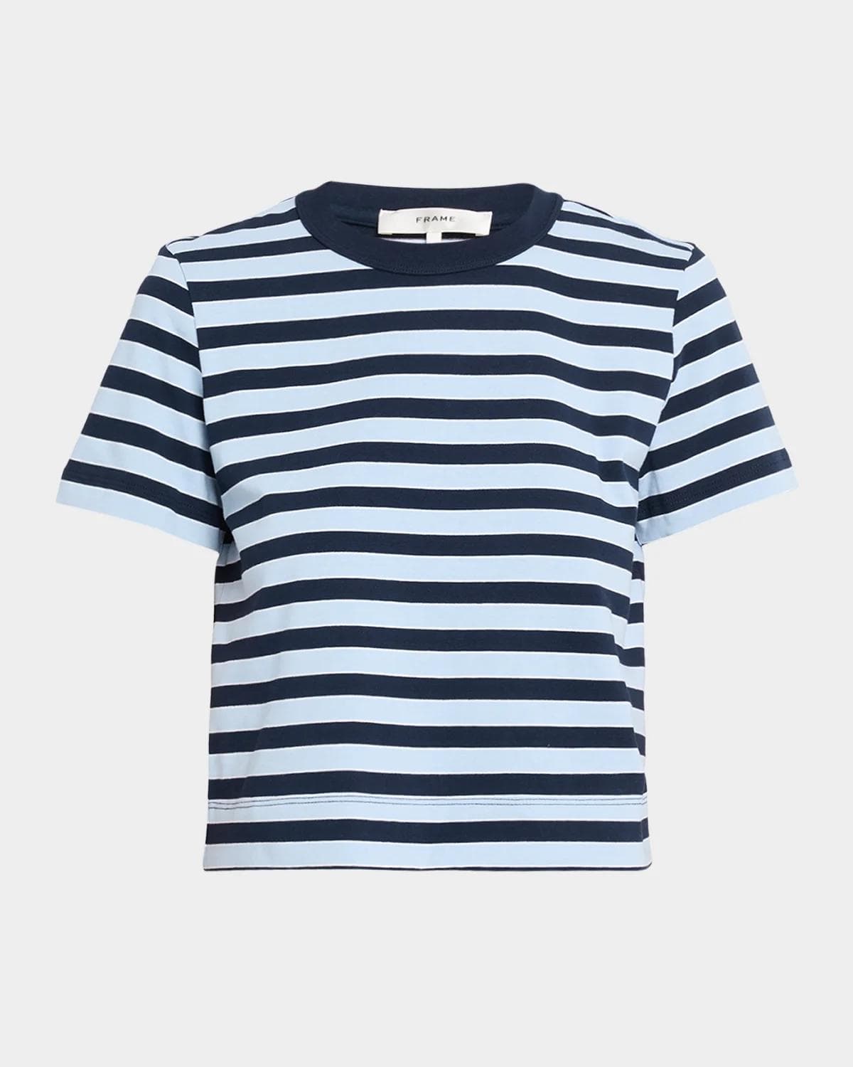 FRAME The Boxy Striped Tee