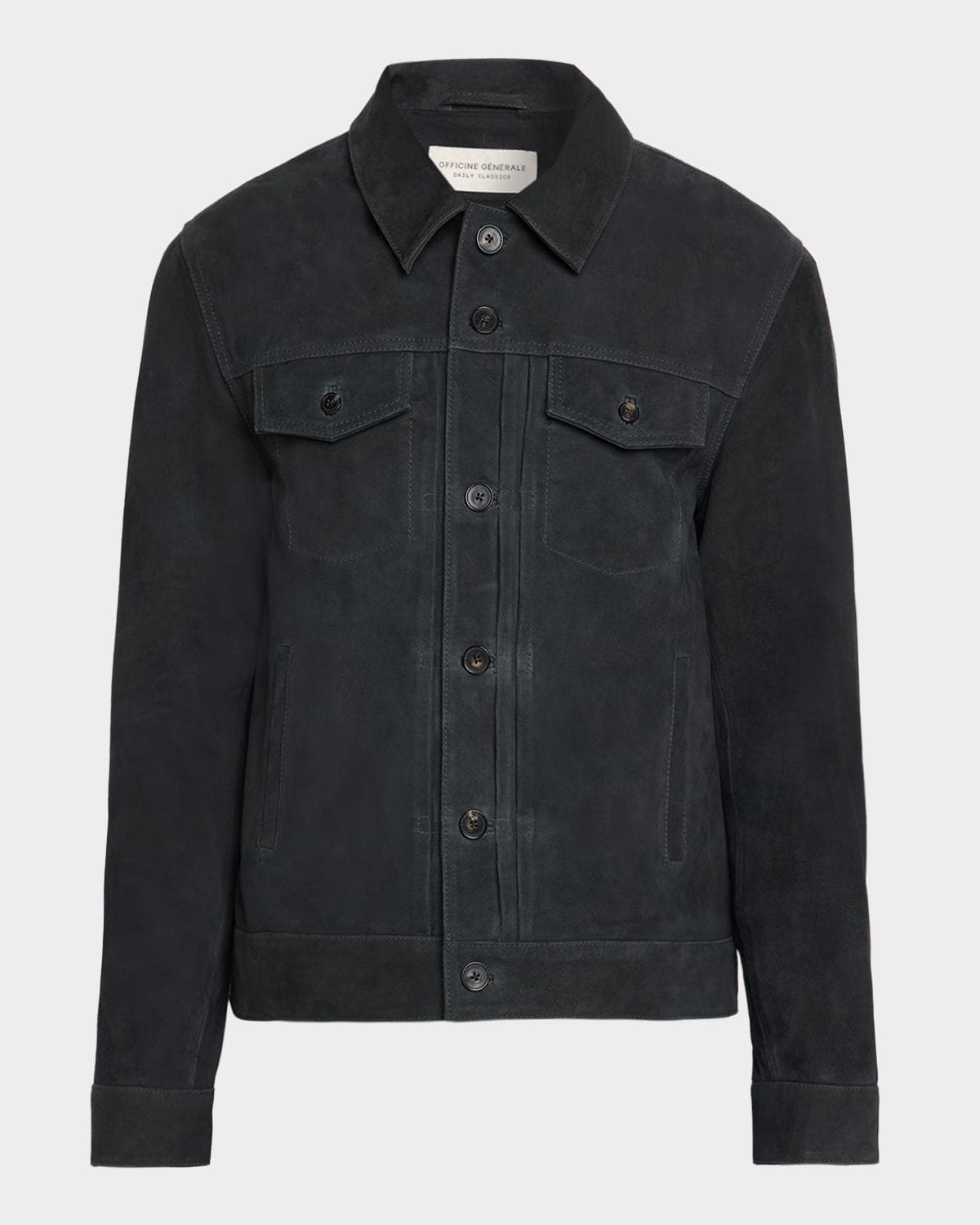 Officine Générale Men's Liam Suede Jacket