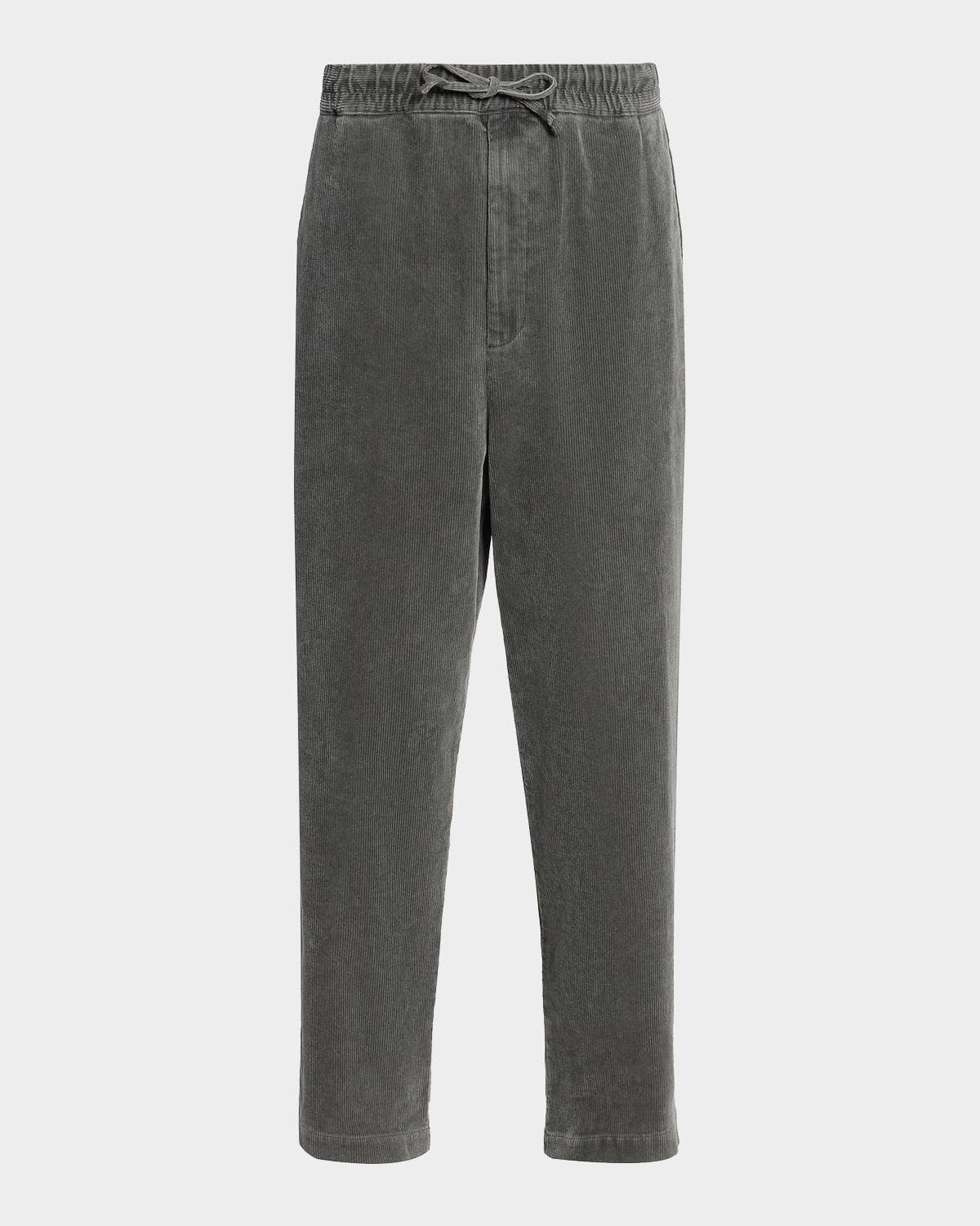 Officine Générale Men's Fernand Washed Corduroy Pants