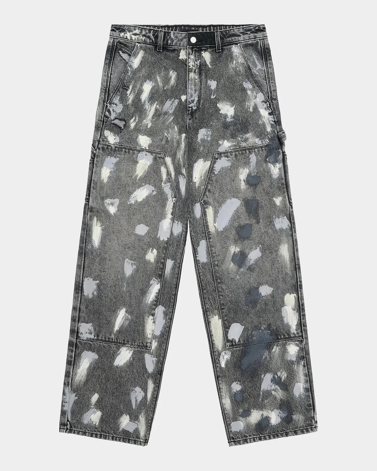 RTA Men's Santiago Paint Swatch Carpenter Jeans