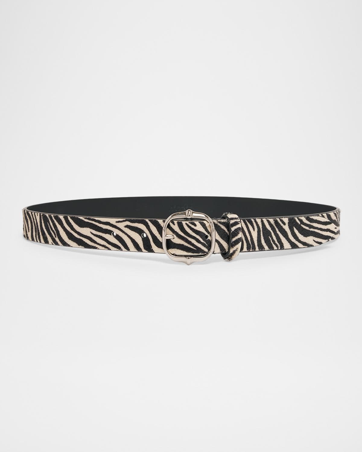 Etoile Isabel Marant Depson Zebra Calf Hair Belt