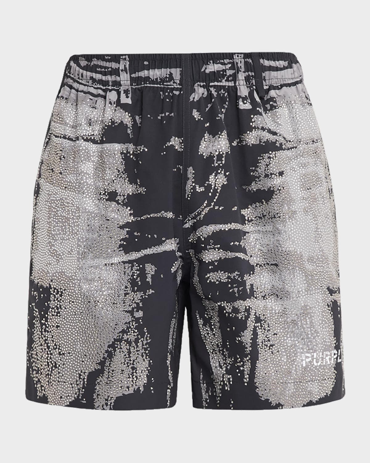 PURPLE Men's All Round Embellished Shorts