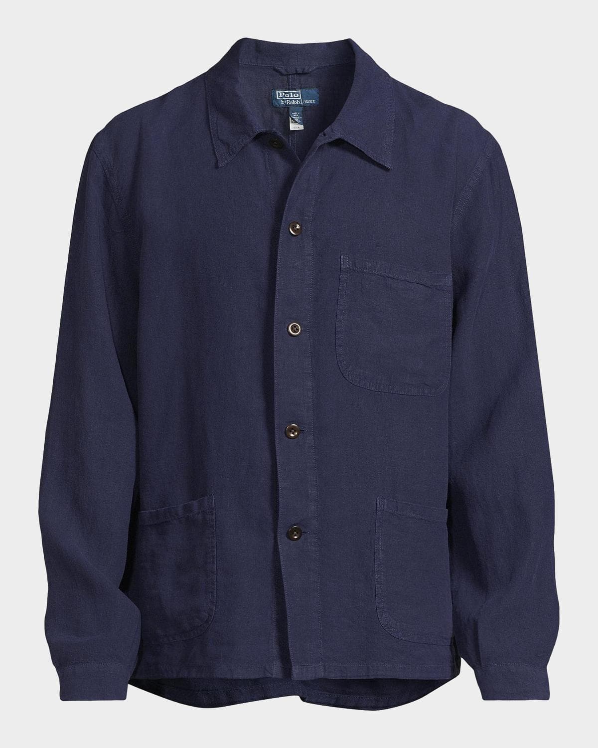 Polo Ralph Lauren Men's Linen Utility Jacket