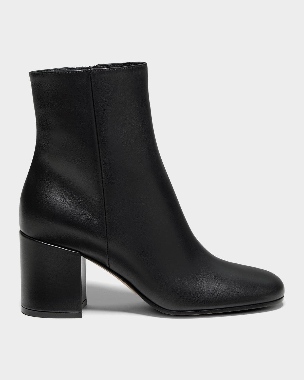 Gianvito Rossi 70mm Joelle Leather Booties