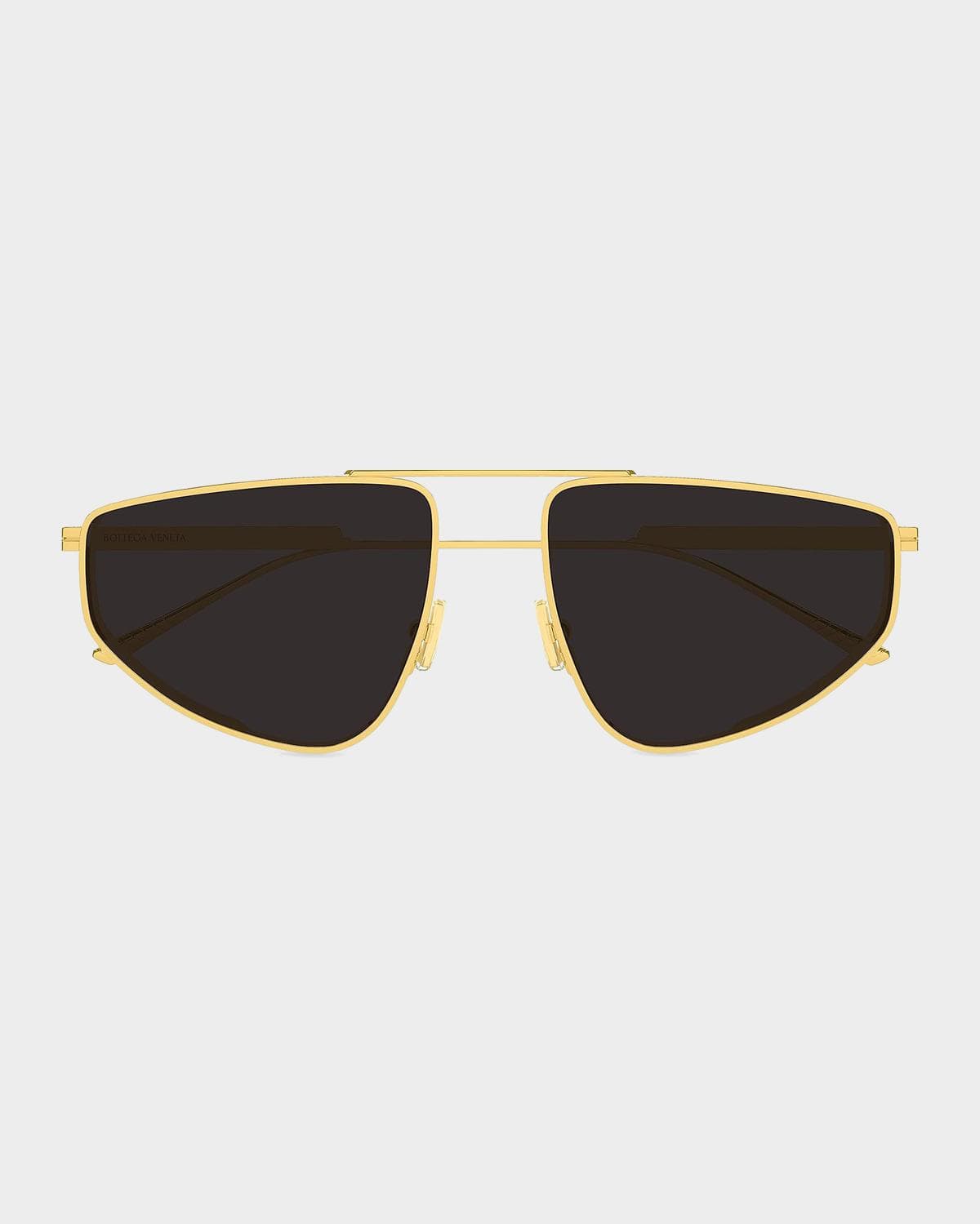 Bottega Veneta Geometric Aviator Sunglasses