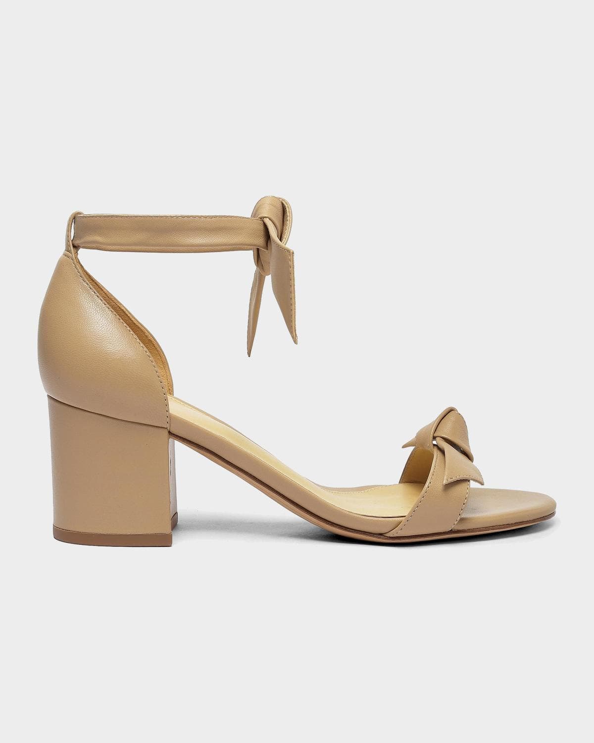 Alexandre Birman 60mm Clarita Leather Block-Heel Sandals · 10