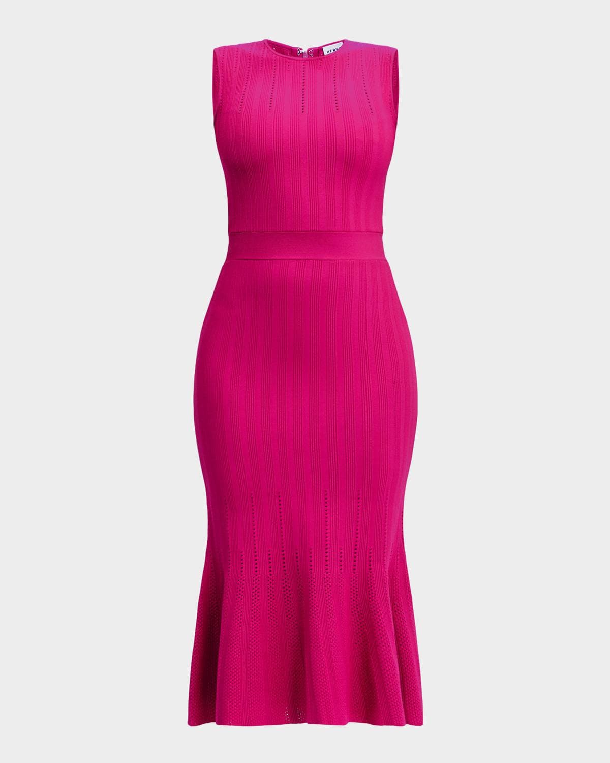 Hervé Léger The Alice Ribbed Midi Dress