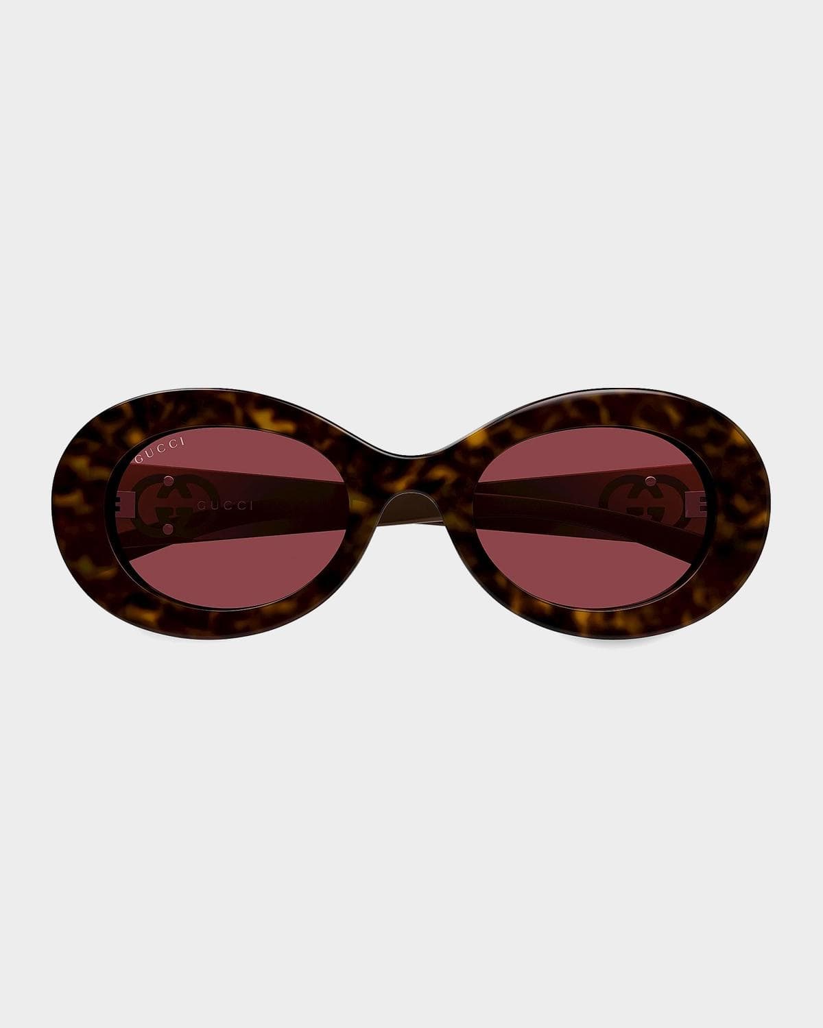 Gucci Montecarlo 51MM Oval Sunglasses