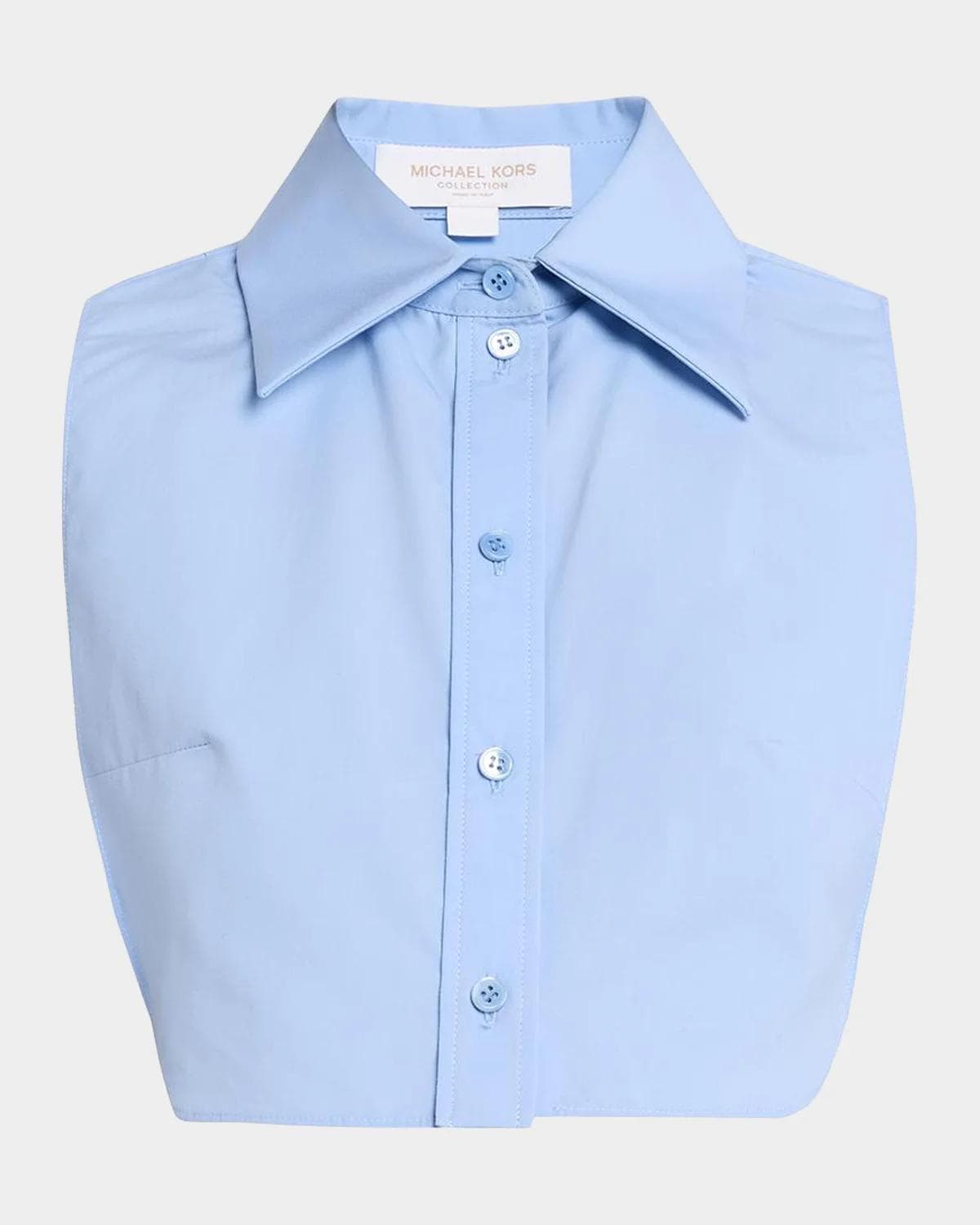 Michael Kors Collection Point-Collar Cotton Poplin Dickey · LRG