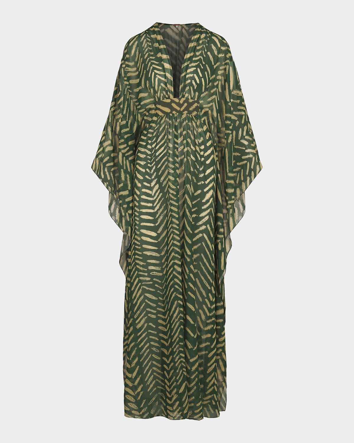 Johanna Ortiz Playa Grande Secret Garden Printed Maxi Dress