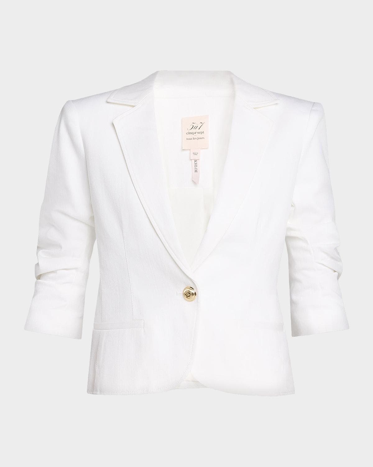 Cinq à Sept ​Le Petit Khloe Denim Blazer